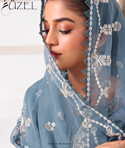High Quality 3 Piece Organza Suite
